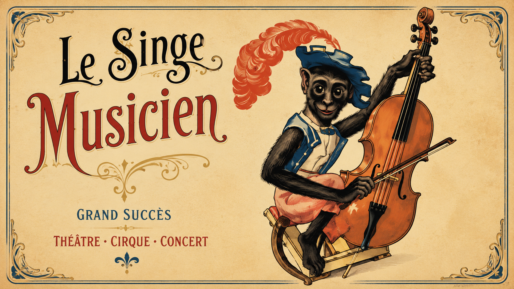 Le singe musicien